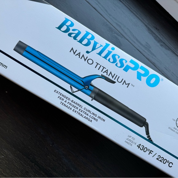 BaByliss PRO Nano Titanium Curling Iron - Picture 1 of 1